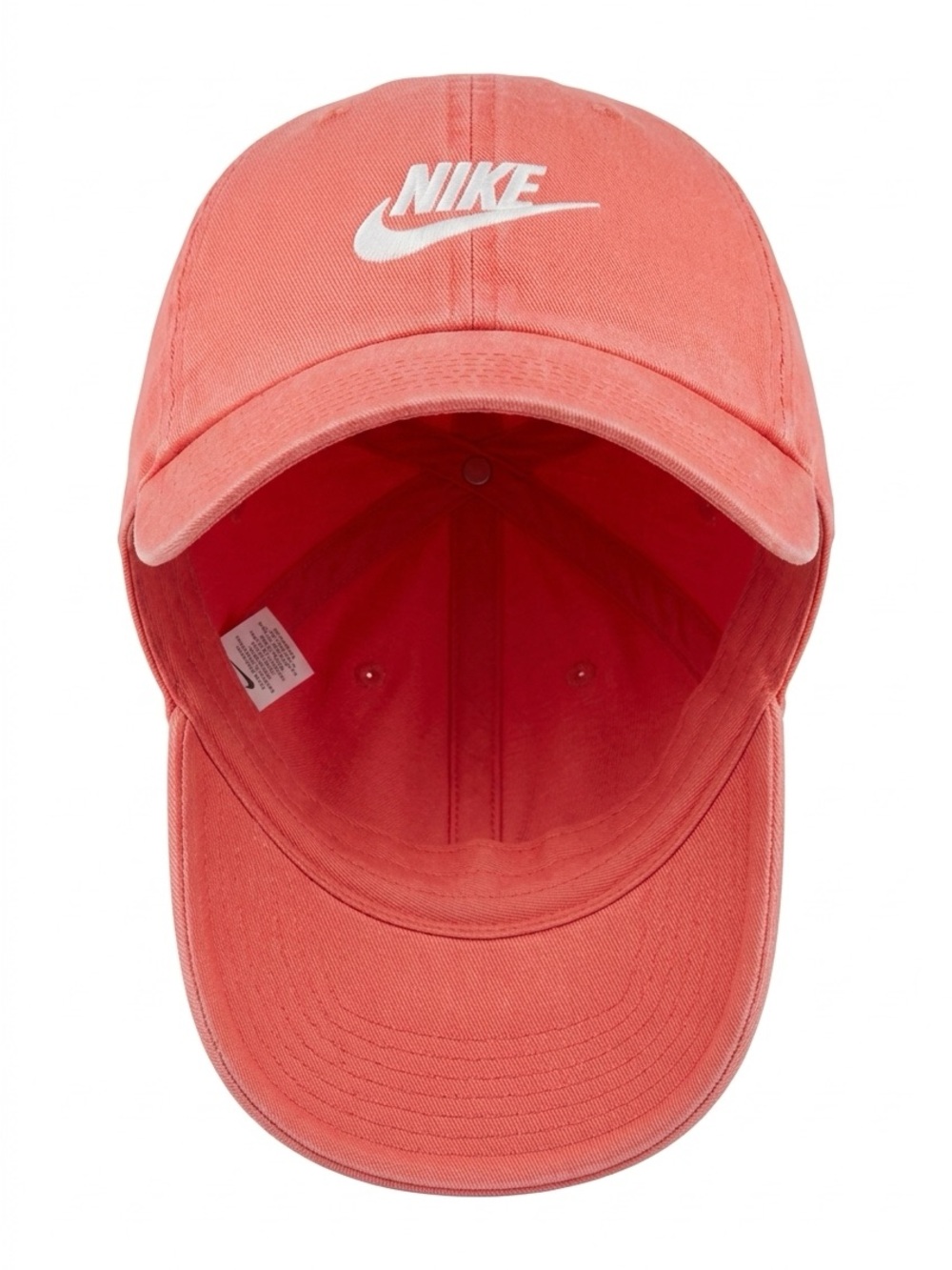 Nike Coral-Red Classic Swoosh Baseball Cap